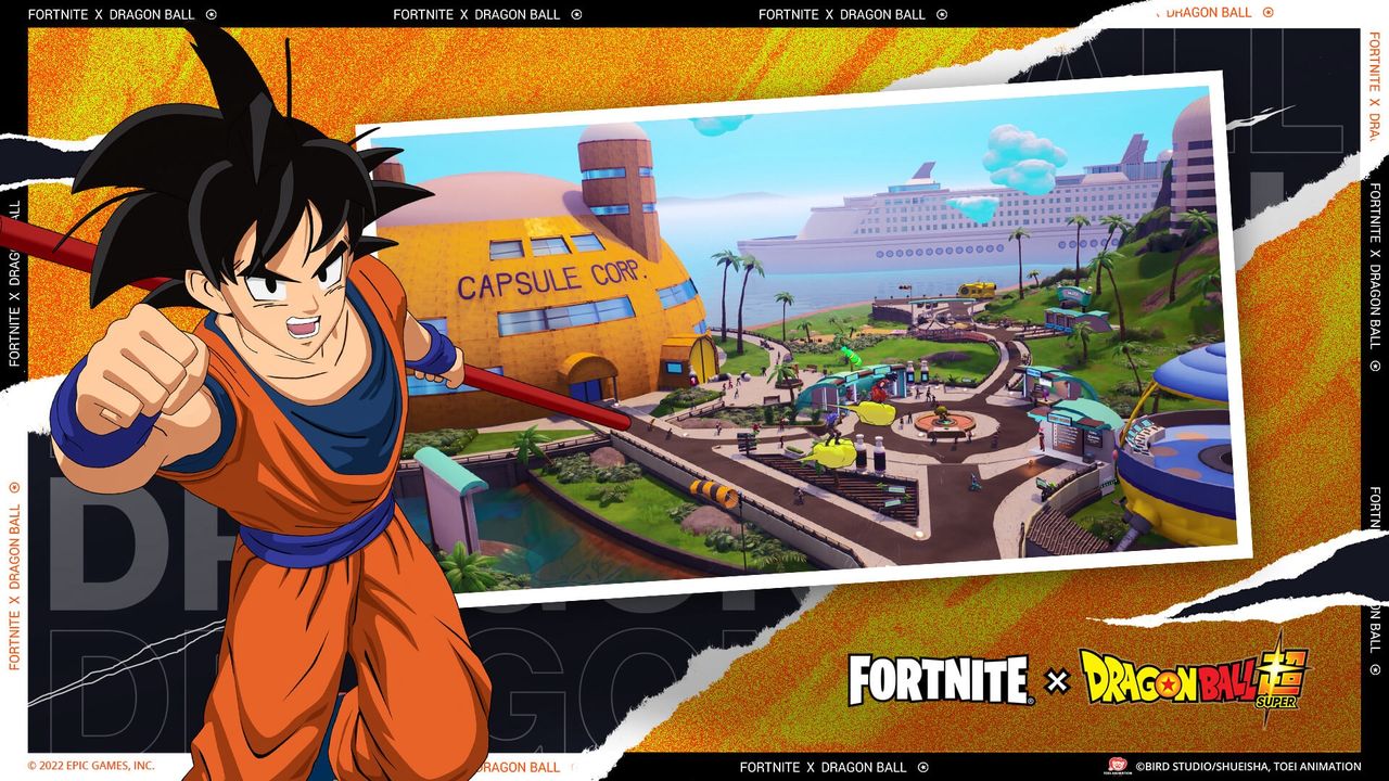 Dragon Ball i Fortnite. Goku, Vegeta i inni wkraczają do gry