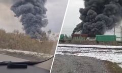 Słup dymu w Rosji. Pożar zakładu współpracującego z wojskiem