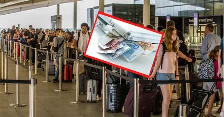 Ogromna kwota w bagażu Ukraińca. Nie poleciał na Cypr