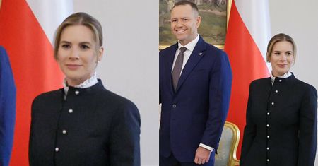 Marta Nawrocka z modową wtopą? Ekspertka dosadnie: "Jak uniform kościelny"