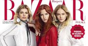 Ola Rudnicka na okładce polskiego "Harper's Bazaar"