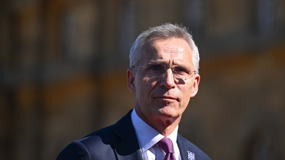 WOODSTOCK, UNITED KINGDOM - JULY 18: NATO Secretary General Jens Stoltenberg attends the European Political Community (EPC) summit at the Blenheim Palace in Woodstock, Oxfordshire, United Kingdom on July 18, 2024. The European Political Community commenced its fourth summit in the UK on Thursday, drawing leaders from around 45 European countries to Blenheim Palace. The summit's agenda includes critical discussions on Ukraine, energy, democracy protection and irregular migration. (Photo by Rasid Necati Aslim/Anadolu via Getty Images)