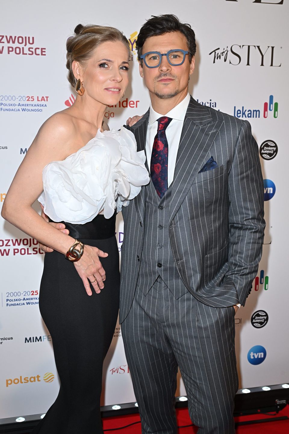 Mateusz Damięcki i Paulina Andrzejewska
