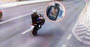 Gnał na jednym kole. To dopiero początek. Tyle pokazał miernik policji