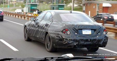 Mercedes Klasy S przyłapany ponownie