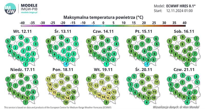 Jak będzie wyglądać pogoda w najbliższych dniach?