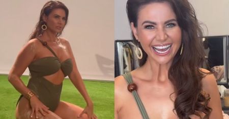 "Dzika" Maja Rutkowski kusi w stroju kąpielowym. Tak wyglądała na sesji do "Królowej przetrwania"