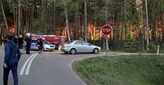 Lubelskie: Potężny pożar w okolicach Kozaków. Ogień zmierza w stronę Aleksandrowa