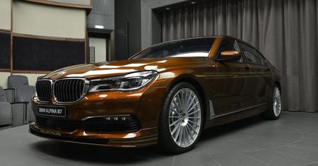 Wyjątkowa Alpina B7 Individual z arabskiego salonu