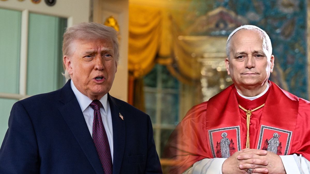 Francuskie media komentują atak Donalda Trumpa na Leona XIV