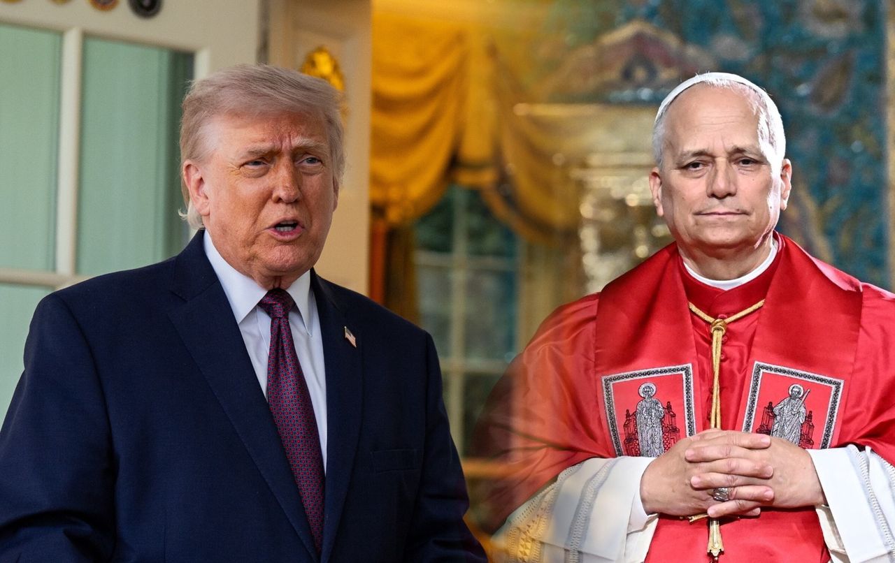 Francuzi ocenili atak Trumpa na papieża. "Ma szczęście"