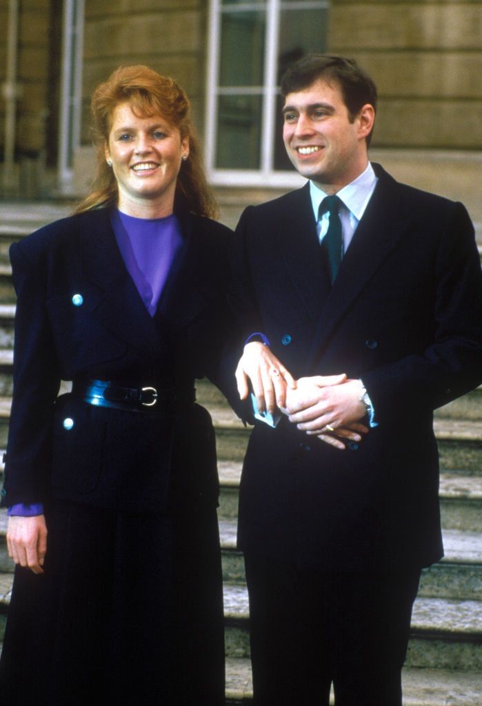 Książę Andrzej i Sarah Ferguson