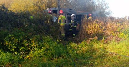 Spalone auto wojskowe. W środku zwłoki. Dramat przy granicy z Ukrainą