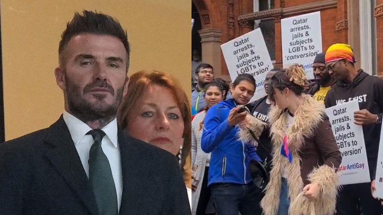 David Beckham obserwuje mecze na Mundialu w Katarze. Brytyjczycy oburzeni jego postawą