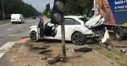 Warszawa: Wypadek w Wawrze. Duże utrudnienia w kierunku centrum
