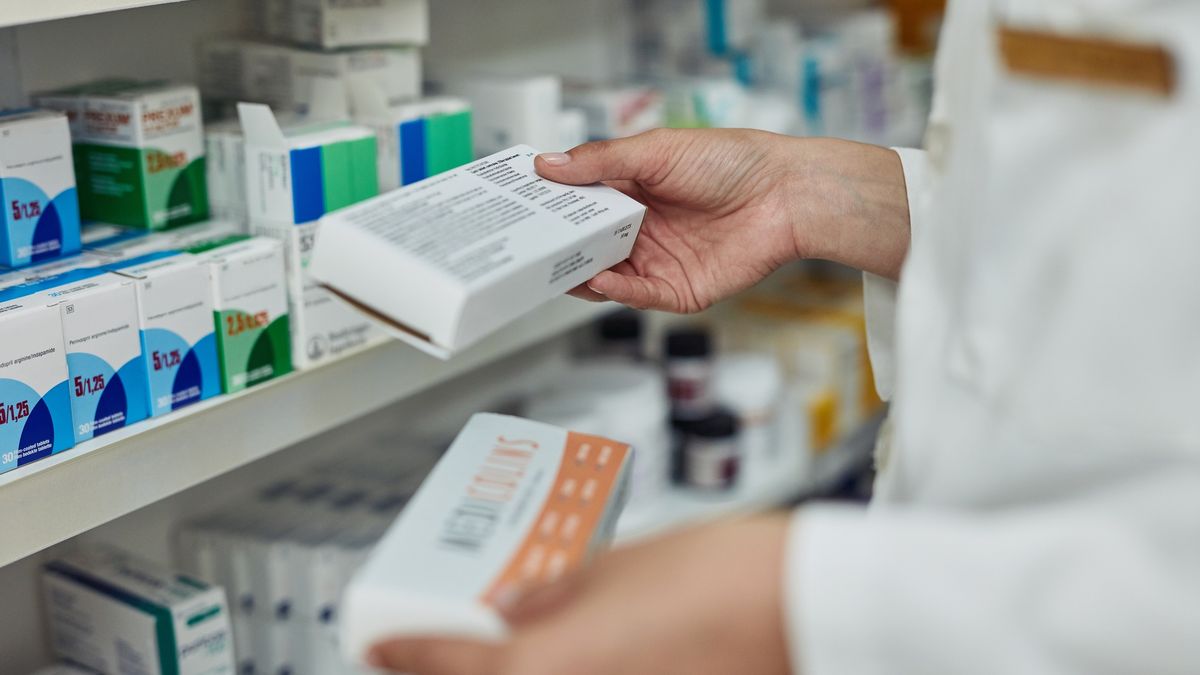 Let's go with the generic
Cropped shot of a pharmacist reading the label on a box of medicine in a pharmacy
LumiNola