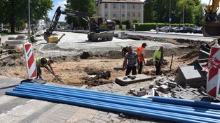 Koszalin: Trwa remont ulicy Zwycięstwa na osiedlu Rokosowo. Kiedy koniec prac?
