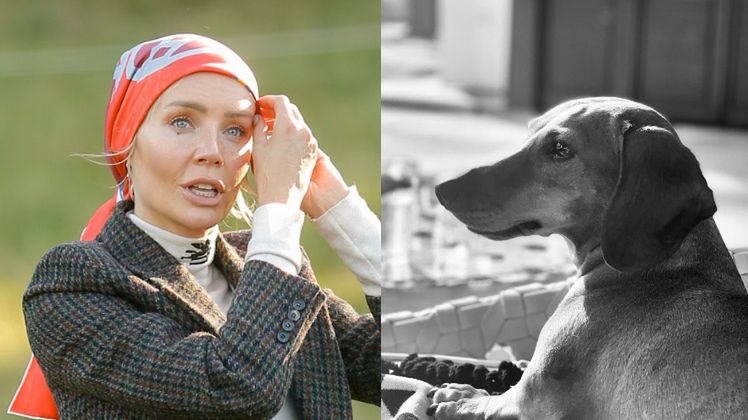 Agnieszka Woźniak-Starak żegna ukochana jamniczkę