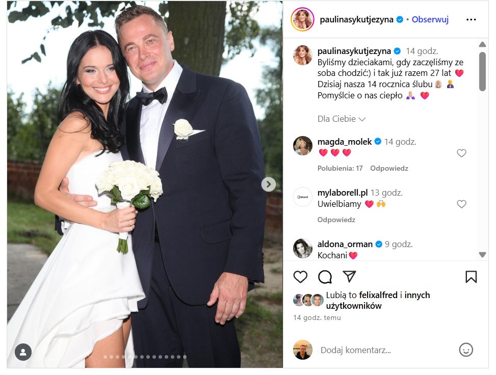 Paulina Sykut-Jeżyna pokazała fotografie sprzed lat