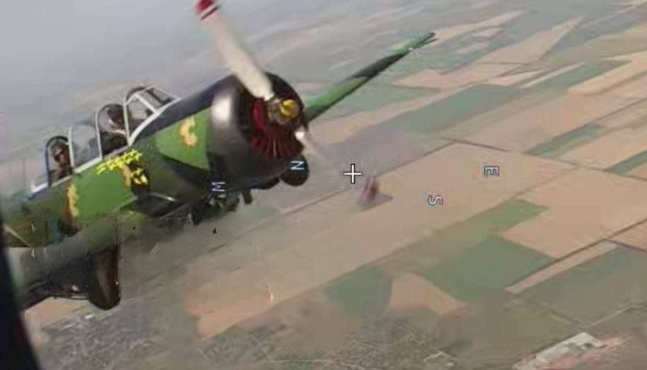 Ukrainian Yak-52 downs Russian drone using WWII-era tactics