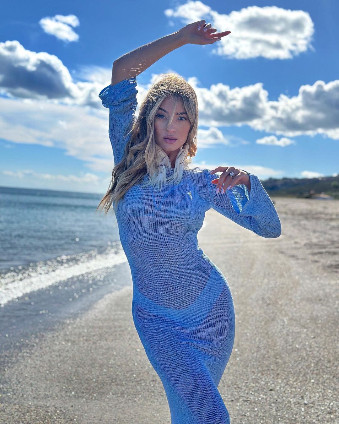 Marcelina Zawadzka wypoczywa w Hiszpanii