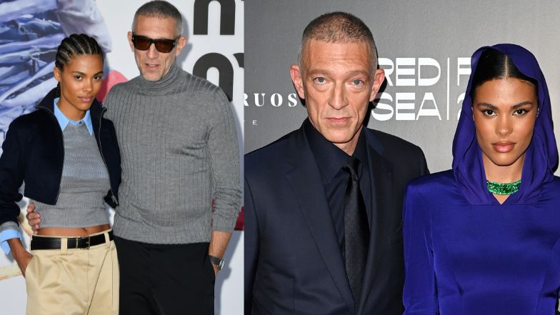 Vincent Cassel i  Tina Kunakey