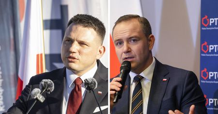 Nawrocki ma problem? Mentzen wyprzedził go w sondażu