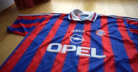 Koszulki piłkarskie: Bayern Monachium 1995-1997