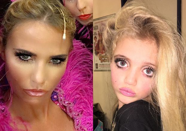 Katie Price pokazała zdjęcie 8-letniej córki z "seksownymi", opuchniętymi ustami (FOTO)