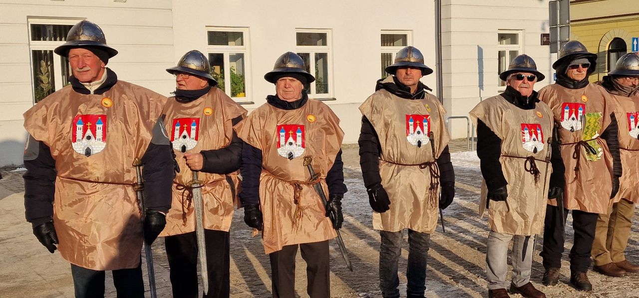 Przemarsz Orszaku Trzech Króli w Płocku.