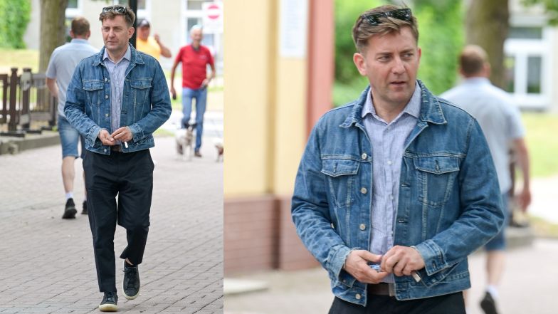 Królikowscy na otwarciu skweru im. Pawła Królikowskiego