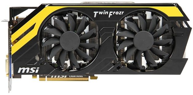 MSI Radeon HD 7970 Lightning BE karta graficzna zdjęcie twin frozr