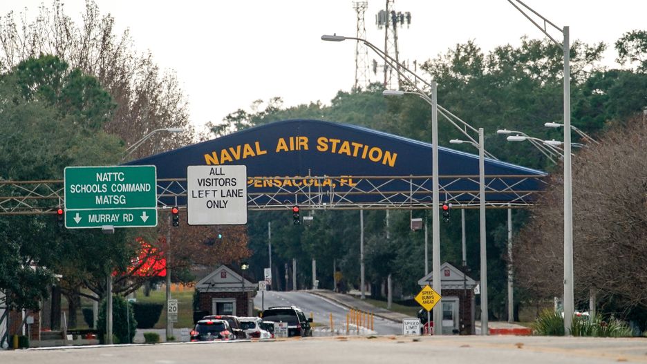 Stany Zjednoczone. Na zdjęciu Naval Air Station Pensacola, gdzie doszło do ataku