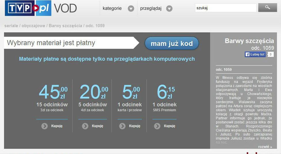 10 zł – tyle będziemy płacić miesięcznie za możliwość oglądania TVP 2