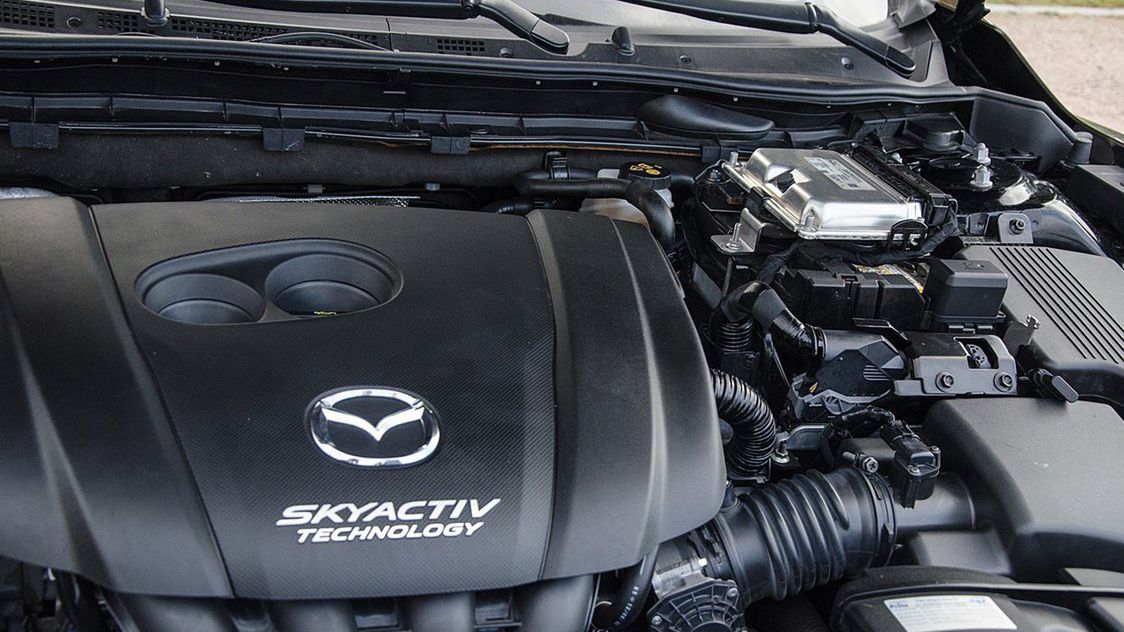 Silnik Mazdy 2.0 Skyactiv G z instalacją gazową