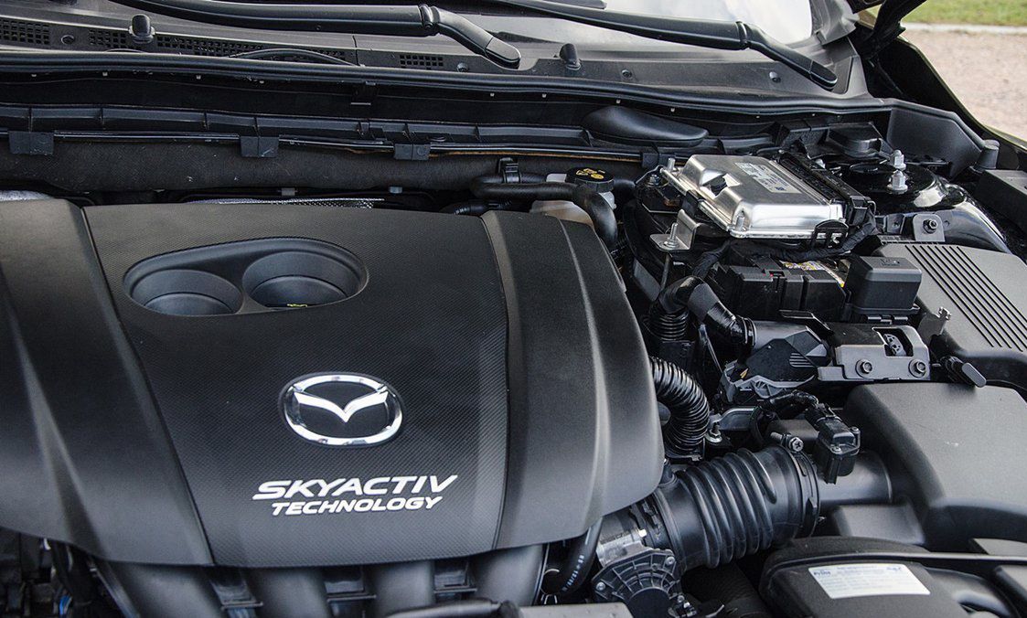 Silnik Mazdy 2.0 Skyactiv G z instalacją gazową