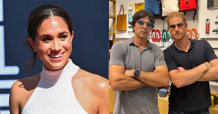 Książę Harry wyleciał do Tokio. Wiadomo, co w tym czasie robiła Meghan Markle w Los Angeles. Nie była sama