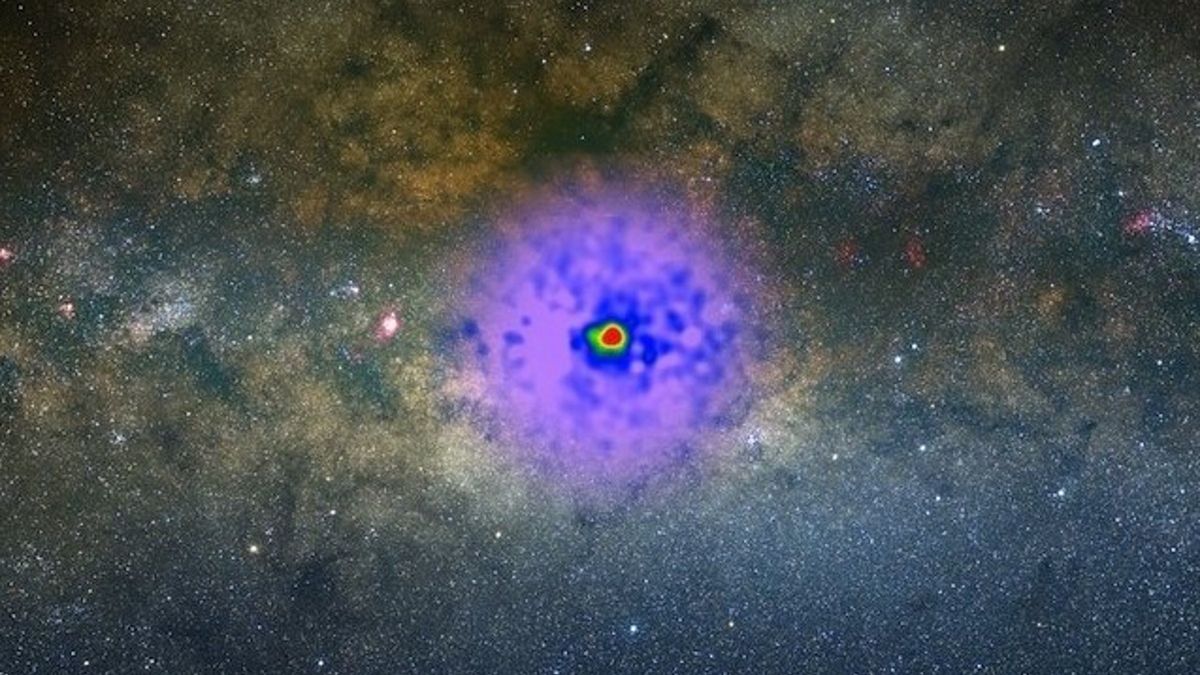 Tajemniczy rozbłysk w centrum naszej Galaktyki 