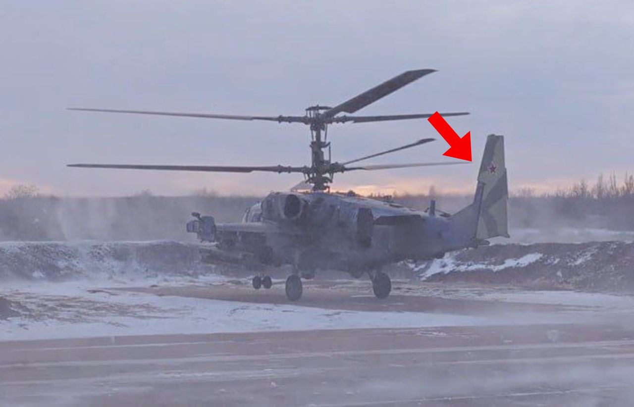 Ka-52 helicopter in Russia