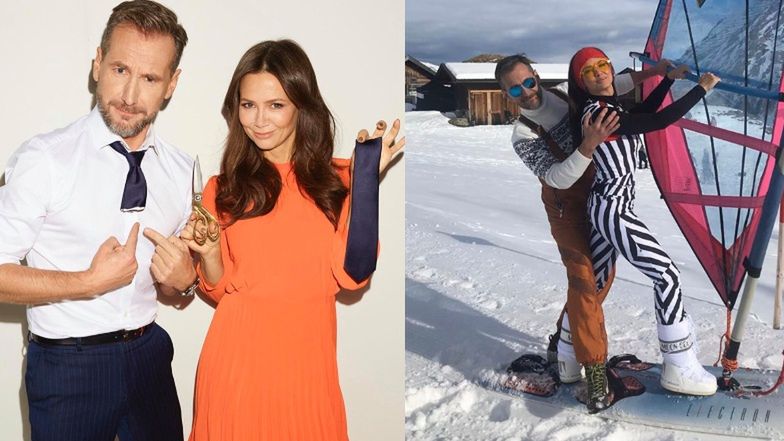 Kinga Rusin "żegna się" z Piotrem Kraśko