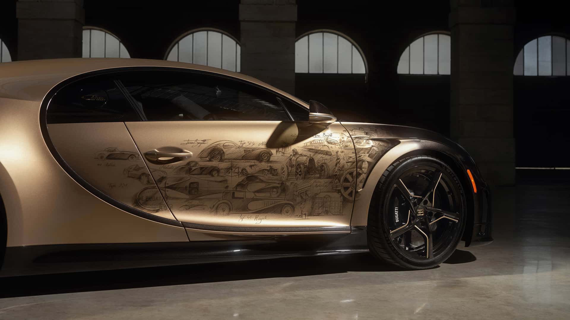Bugatti Chiron Super Sport Golden Era