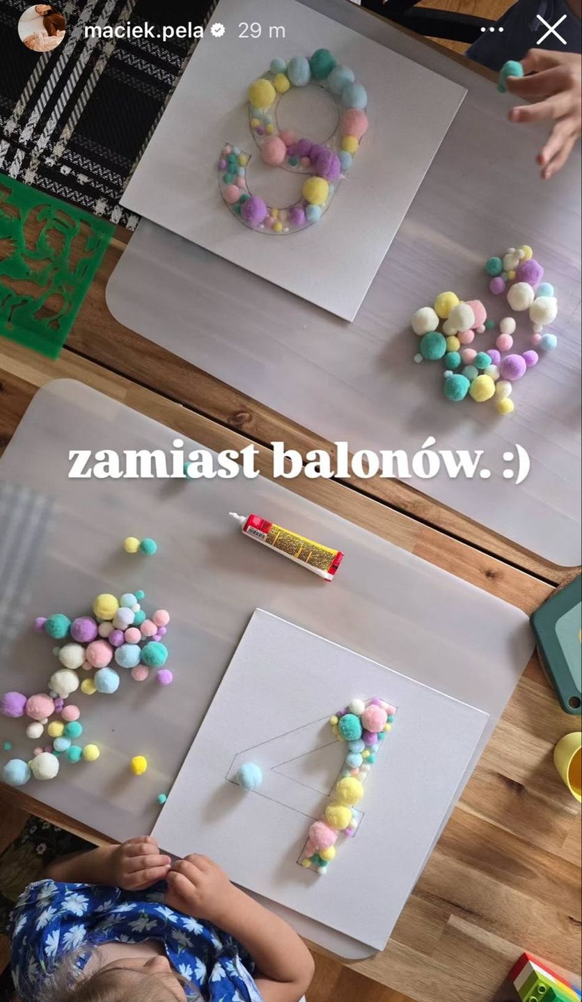 Wpis Macieja Peli na Instagramie