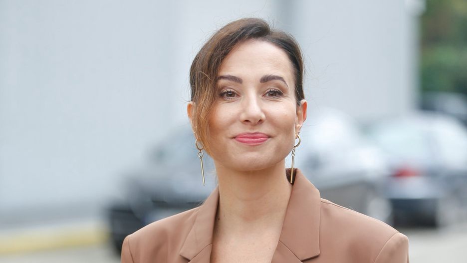 Aleksandra Popławska przywitała pierwszy śnieg