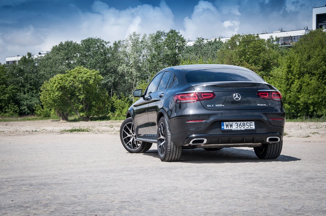 Mercedes-Benz GLC 300e Coupe EQ Power (2020) (fot. Mateusz Żuchowski)