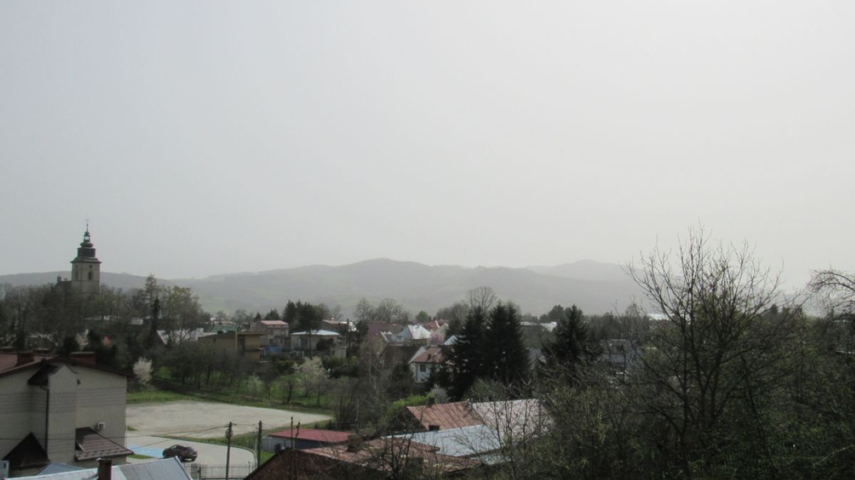 Pył saharyjski nad Polską. W Niedzielę Wielkanocną apogeum