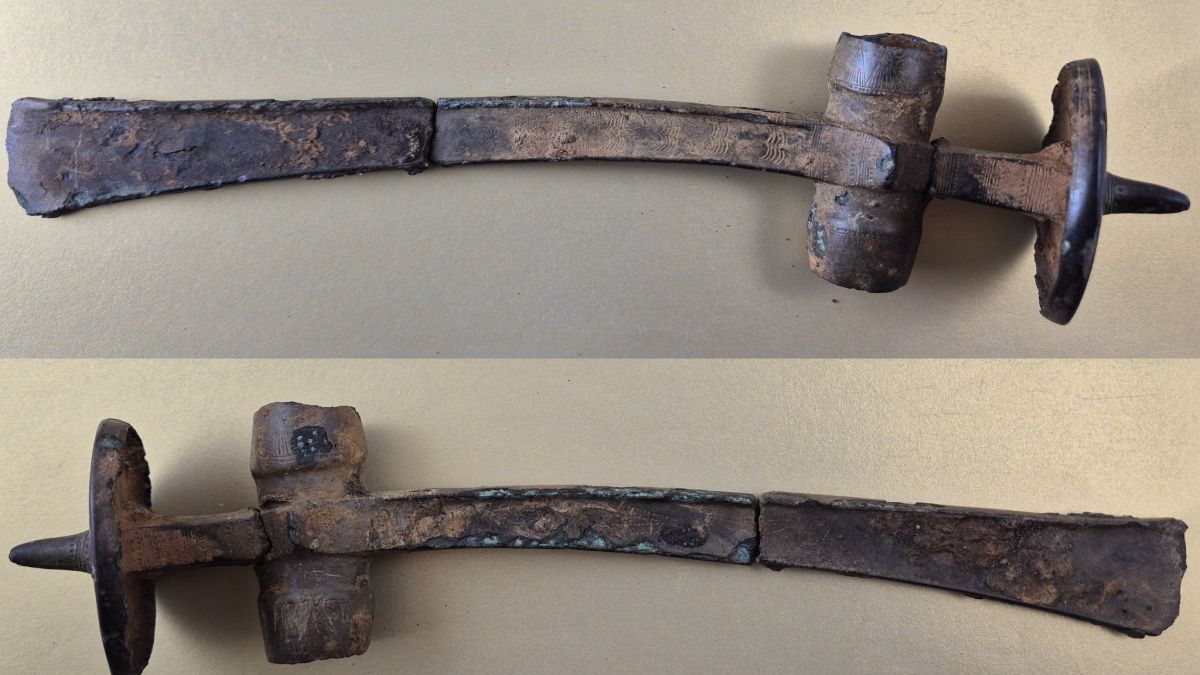 Broń pochodzi sprzed tysięcy lat i zachowała się w dobrym stanie