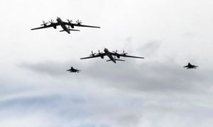 Przechwycili rosyjski Tu-142. Poderwano F-35 i F-22