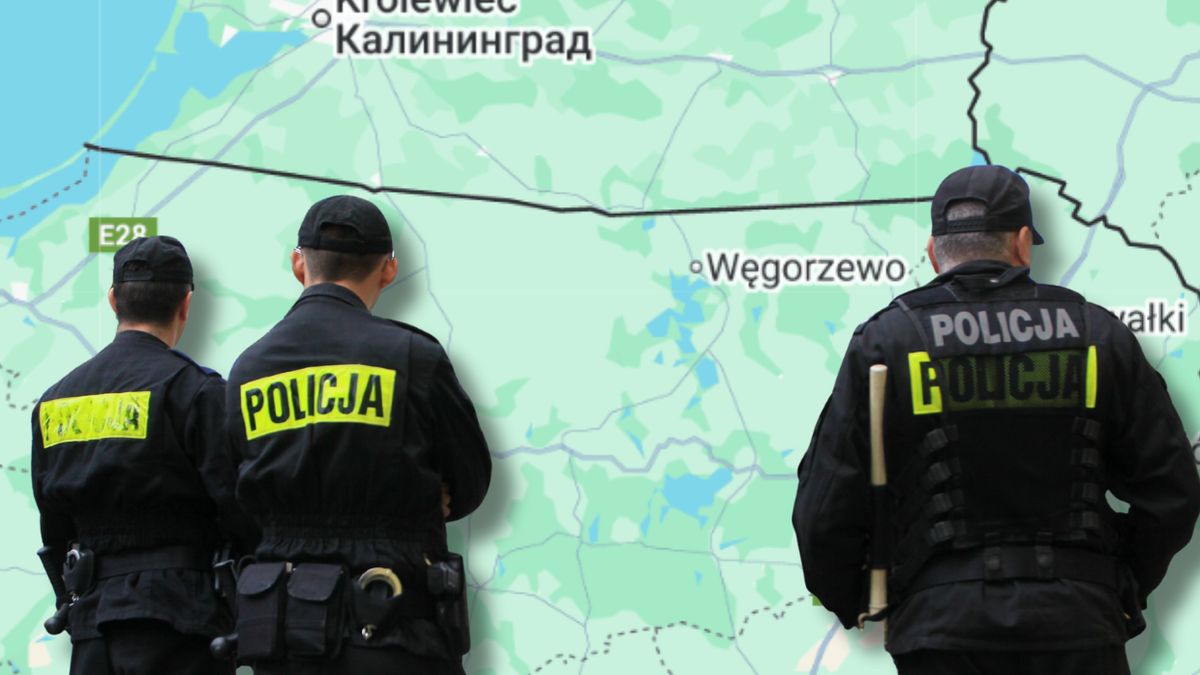 Balon spadł pod Węgorzewem