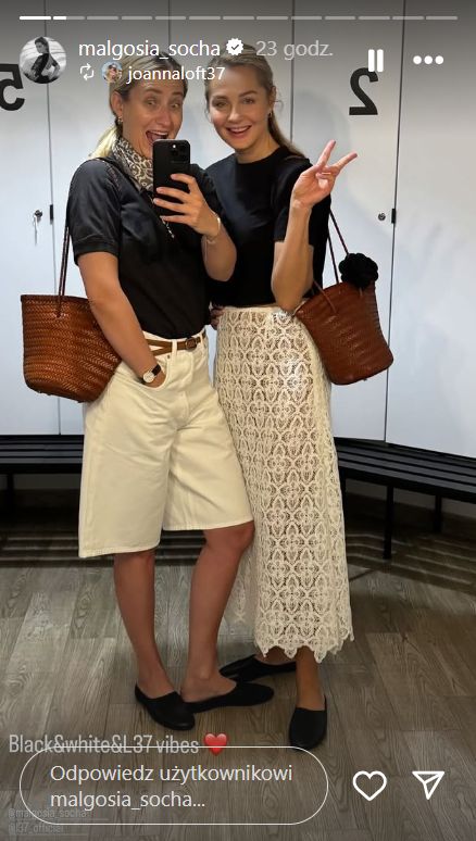 Małgorzata Socha w letniej stylizacji