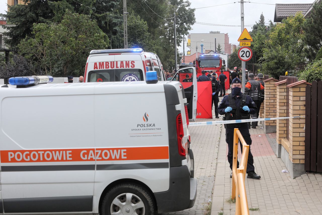 Białystok. Wybuch gazu w domu jednorodzinnym. Wśród ofiar śmiertelnych dziecko